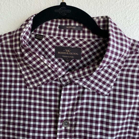 Rodd & Gunn Sports Fit Gingham Button Down - Picture 3 of 7